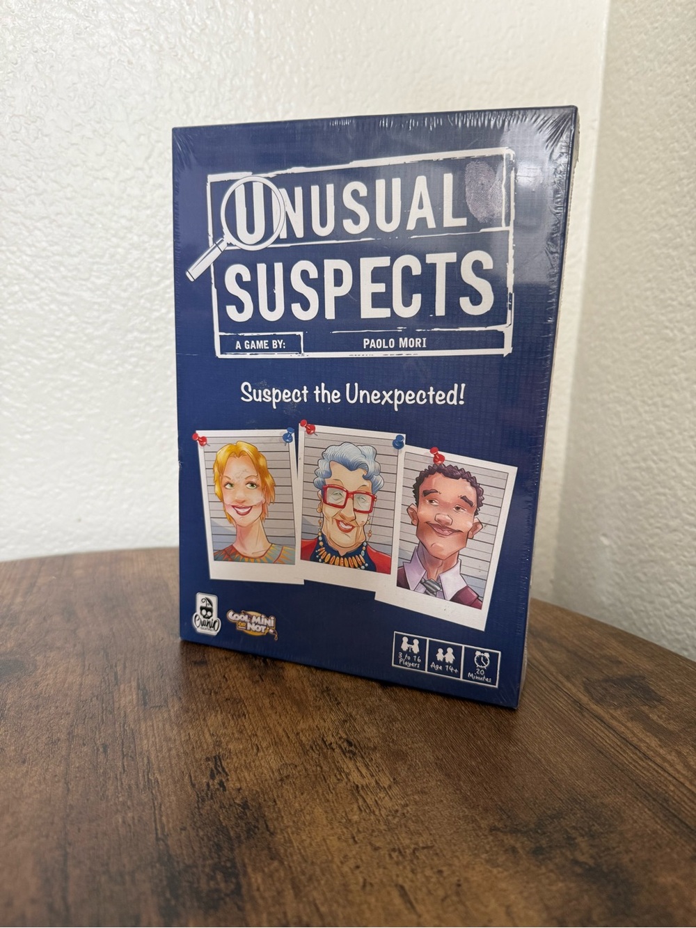 Unusual Suspects Factory Sealed Board game CMON